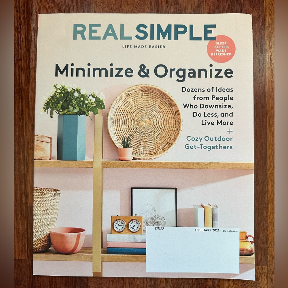 Real Simple Magazine - February 2021